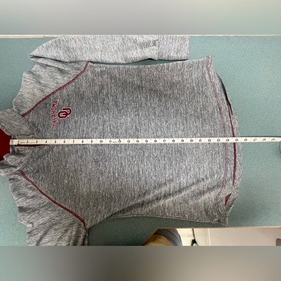 OU Oklahoma University Sooners 1/4 Zip Pullover Women’s - Picture 3 of 7